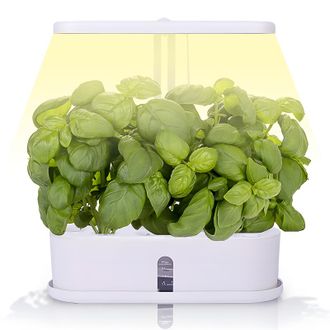 OEM Sistema De Cultivo Hidrop&oacute;nico De Interior, Dep&oacute;sito De 2,5 L, Luz Led De Espectro Completo, 10 C&aacute;psulas De Germinaci&oacute;n, Altura Ajustable, Temporizado