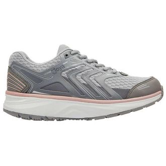 Joya Electra Textile Womens Comfort Trainers - Light Grey - Size:UK 7.5