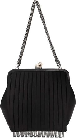 Chanel 2007 Mademoiselle handbag - women - Satin/Lambskin - One Size - Black