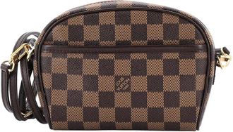 Louis Vuitton Brown Damier Ebene Ipanema Pochette (Authentic Pre-Loved)