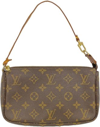 Louis Vuitton Brown Pouch (Pre-Owned)