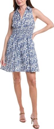 Adrianna Papell Floral Burnout Mini Dress