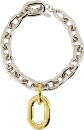 Paco Rabanne XL Link Necklace - Dames - Kettingen - Grijs - ONE Size - Accessoires