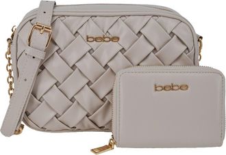 Bebe Luca Camera Crossbody Bag with Wallet in Cream at Nordstrom Rack