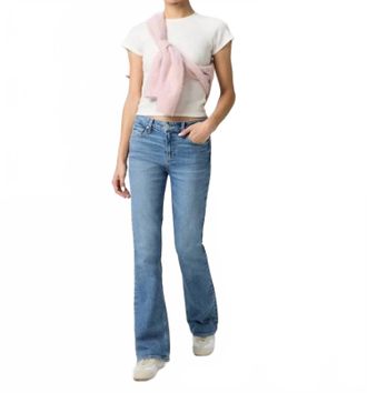Paige High Rise Laurel Canyon Jeans In Big Sky