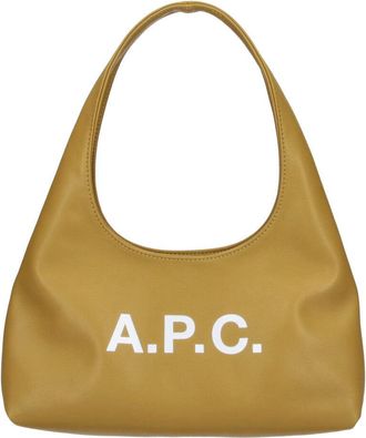A.P.C. Black Fabric Ninon Baby Tote Bag