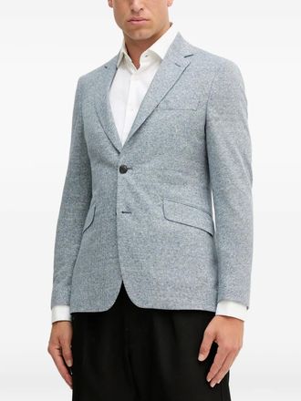 Hackett Blazer met gekerfde revers - Blauw