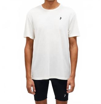 Peak Performance Delta Short Sleeve Tee In White