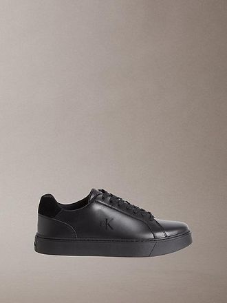 Calvin Klein CK Baseline Zapatillas De Piel Con Logo Distintivo