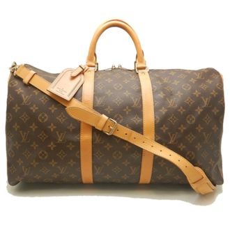 Louis Vuitton Brown Monogram Monogram Boston Bag (Pre-Owned)