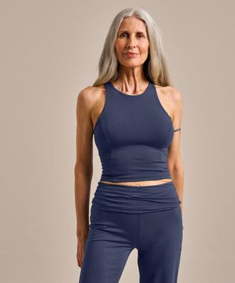 BAM Ultimate Balm Twist Back Crop Top - X-Large