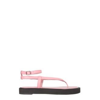 by FAR By Far, Schoenen, Dames, Roze, 40 EU, Platte sandalen