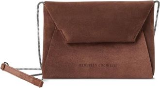 Brunello Cucinelli Borsa a spalla BC Duo - Marrone