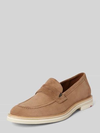 Lloyd Loafers mit Blockabsatz Modell JUSTIN in Beige, Gr&ouml;&szlig;e 44