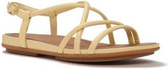 FitFlop Gracie Leather Strappy Sandals in Blonde at Nordstrom, Size 11