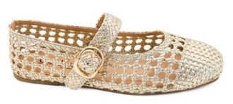 Corkys Footwear Womens Mixed Feelings Ballet Shoe In Gold