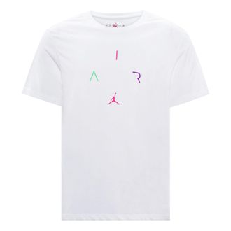 Nike Jordan Air Jordan Dri-FIT AIR Round Neck Short Sleeve White CN3576-100