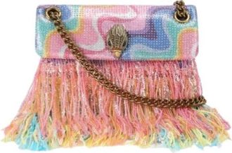Kurt Geiger Mini Kensington Fringe - Dames - Schoudertassen - Veelkleurig - ONE Size - Tassen