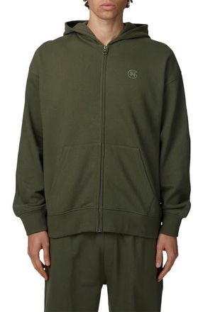 Good For Nothing Oversized Halftone Hoodie in Green at Nordstrom, Size Xx-Large Uk