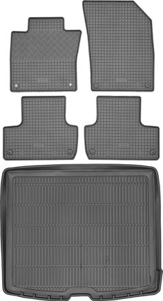 OEM Juego De Alfombrillas De Goma Para Coche Y Alfombrilla Para Maletero Para Volvo Xc60 I Suv De 2017