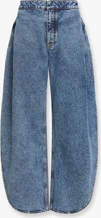 Alaia Blue denim jeans - ALAIA - gender_Woman