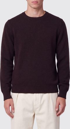 Drumohr Pure Cashmere Crewneck Jumper with Ribbed Trims