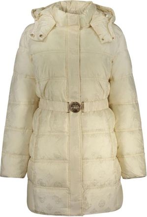 Guess Lange Jas - Dames - Parka Jassen - Beige - L - Leer - Jassen