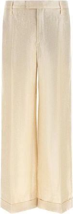 Brunello Cucinelli Mujer, Pantalones, Amarillo, Talla: XL