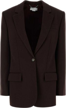 Stella McCartney Dark Brown Peak-Lapel Blazer