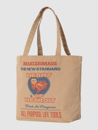 Carhartt Work in Progress Canvas Graphic Tote Umh&auml;ngetasche dusty h brwn