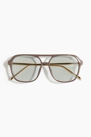 H&M Polarised Sunglasses in Taupe at Nordstrom