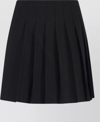 Maison Margiela pleated mini skirt