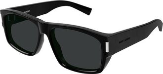 Saint Laurent SL 689 001 Mens Sunglasses Black Size 59 - Free RX Lenses - Free RX Lenses