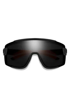 Smith Wildcat 135mm ChromaPop Shield Sunglasses in Salt Haze/Rose Gold at Nordstrom