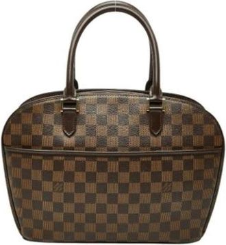 Louis Vuitton Pre-owned Vintage Handtas - Dames - Vintage Handtas - Bruin - ONE Size - Leer - Vintage