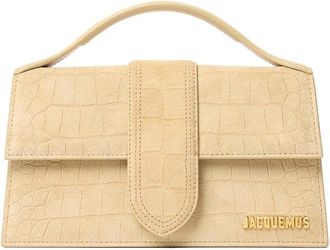 Jacquemus Big Le Bambino Effect Leather Tote Bag