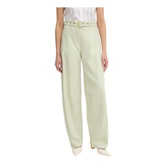 Pinko Mujer, Pantalones, Verde, Talla: S