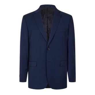 Ted Baker Herenpakjas van premium twill met normale pasvorm (Blauw)