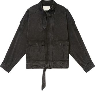Isabel Marant Isalya Belted Pocket Jacket