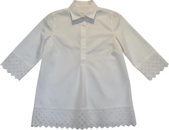Stenstr&ouml;ms Stella Popover Shirt - Dames - Overhemden - Wit - S - Katoen - Overhemden