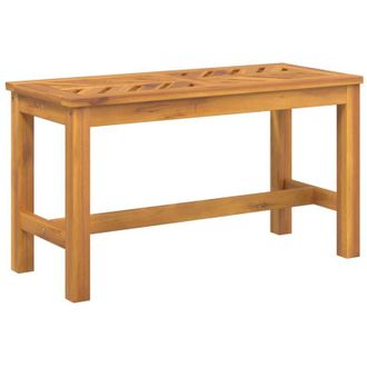 vidaXL Vidaxl - Banco De Jard&iacute;n Madera Maciza De Acacia 80 Cm