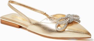 Lilly Pulitzer Womens Britt Sling Back In Gold