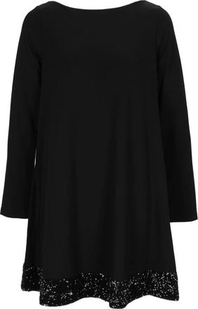Emporio Armani Abito - Dames - Korte kleedjes - Zwart - XS - Pailletten - Kleedjes