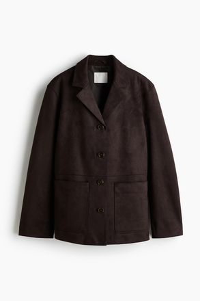 H&M Jacke - Dunkelbraun