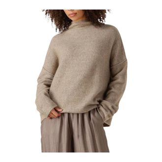 Knit-ted Truien & Vesten, Dames, Beige, L, Veelzijdige KIM Trui voor Herfst/Winter