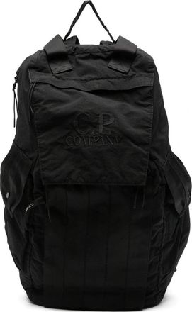 C.P. Company BRANDED BACKPACK Size: OS, colour: BLACK
