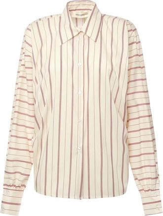 Nineminutes Camicia in cotone - Dames - Overhemden - Veelkleurig - S - Katoen - Overhemden