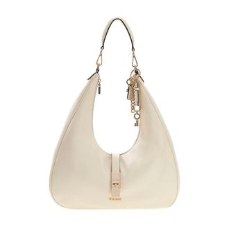 Guess Brooke Hobo Bag - female - Guess - Shoulder Bags - White - ONE SIZE - Bags