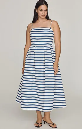 English Factory 100% Cotton Midi Dress