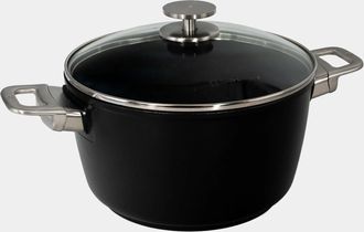 Swiss Diamond CHD Nonstick Stock Pot with Glass Lid, 8